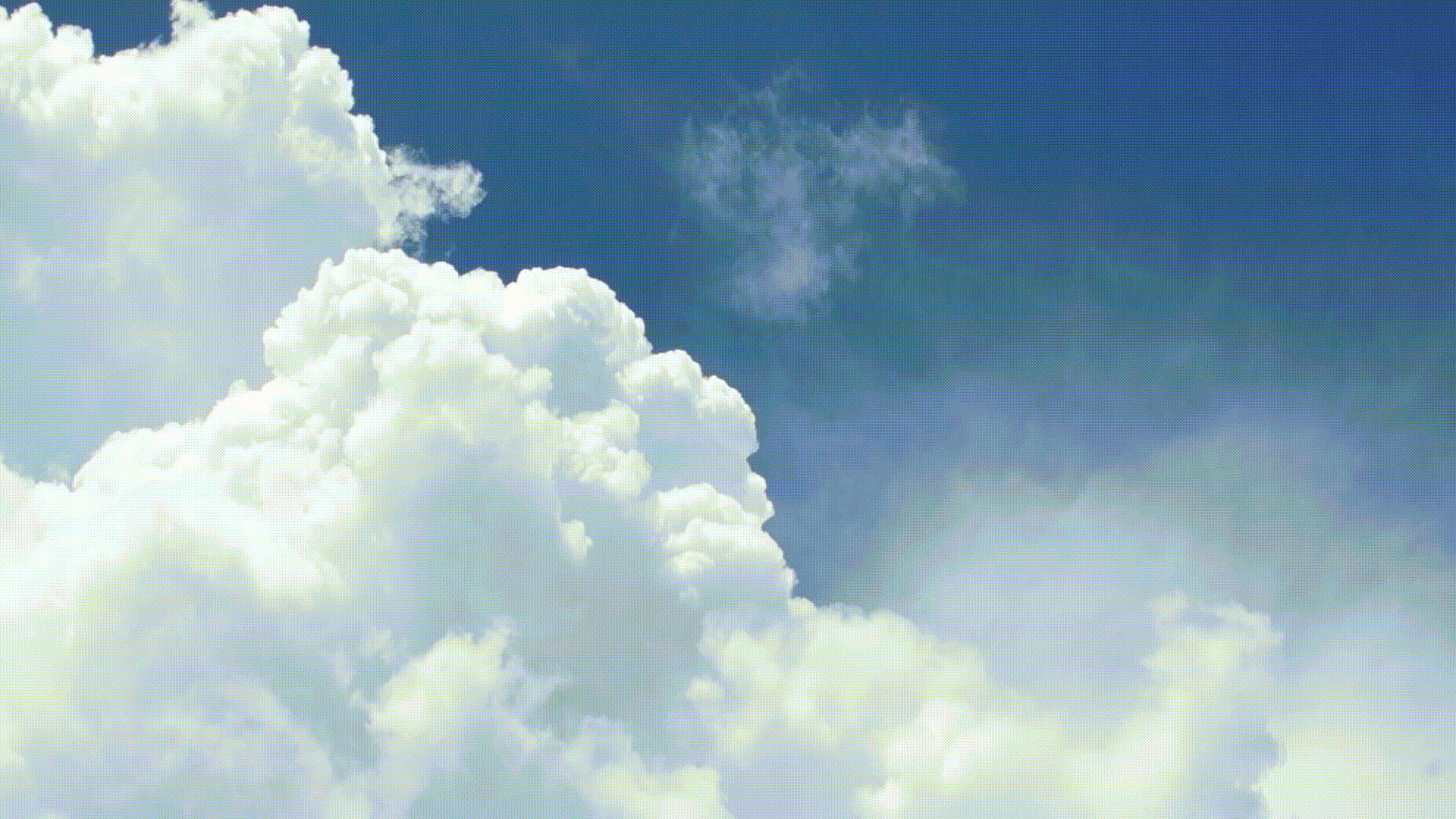 clouds in sky gif