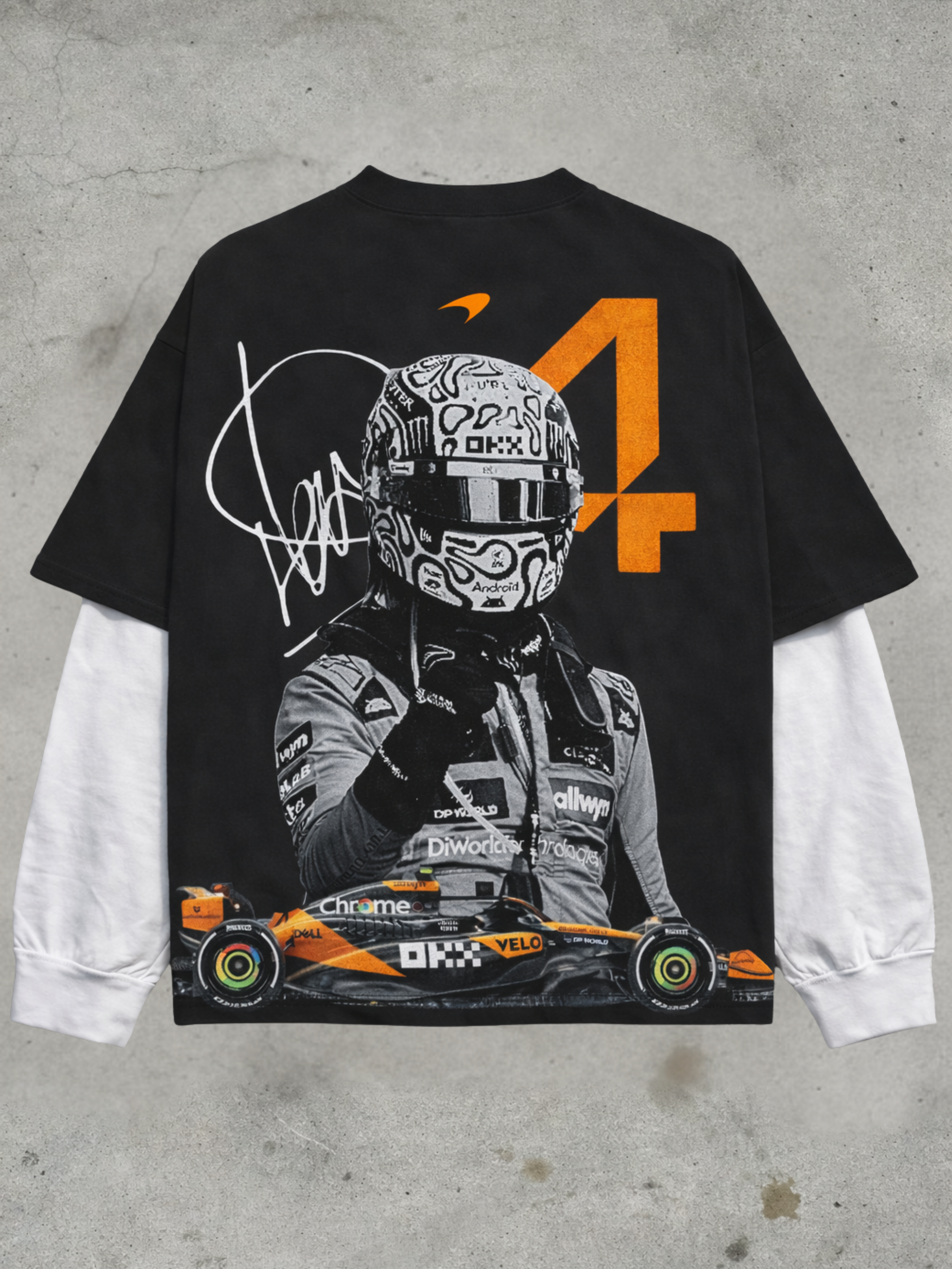 Lando Norris Mclaren Motorsport Tee – Black V1