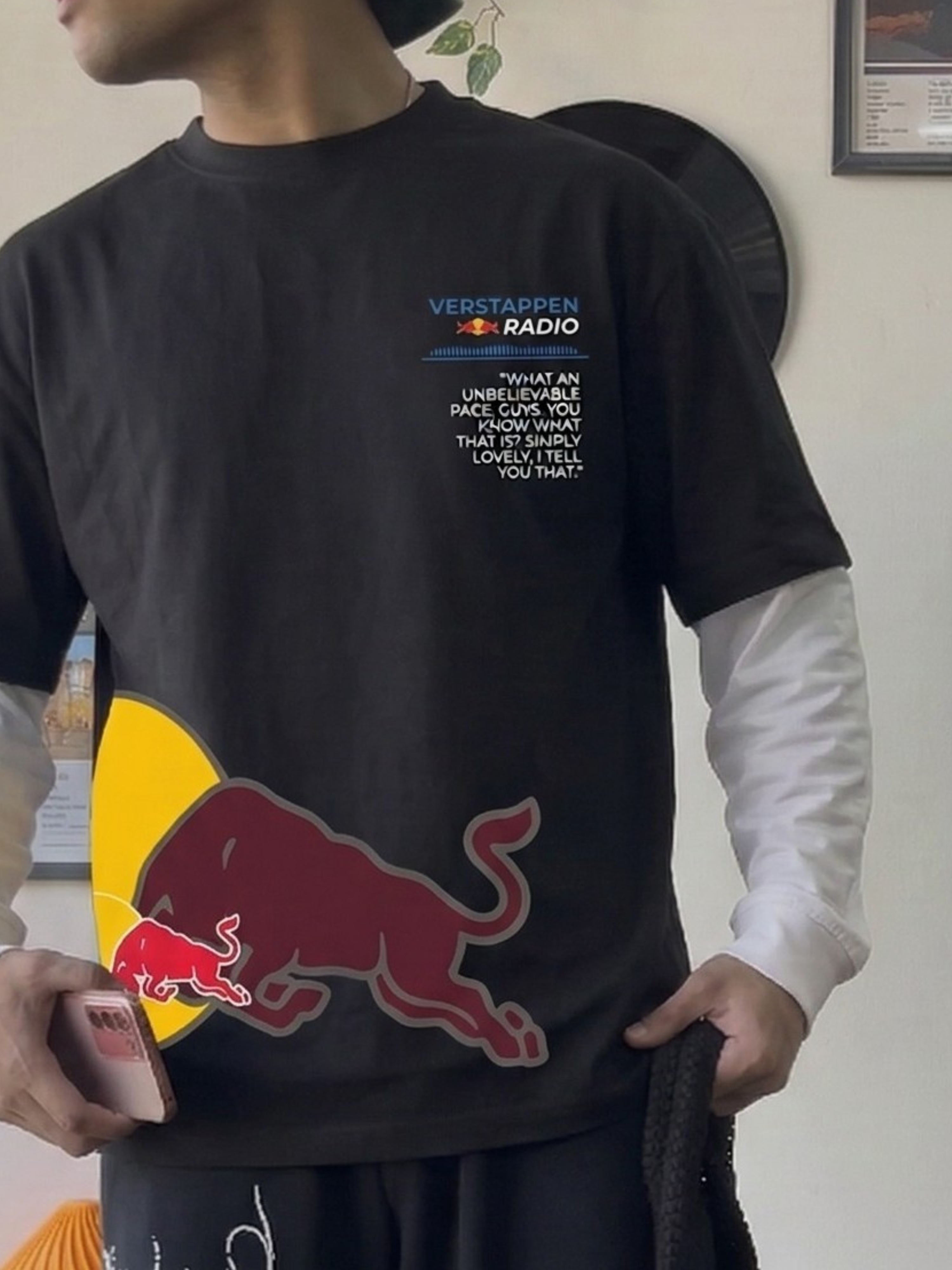 Max Verstappen Red Bull Racing Motorsport Tee V2