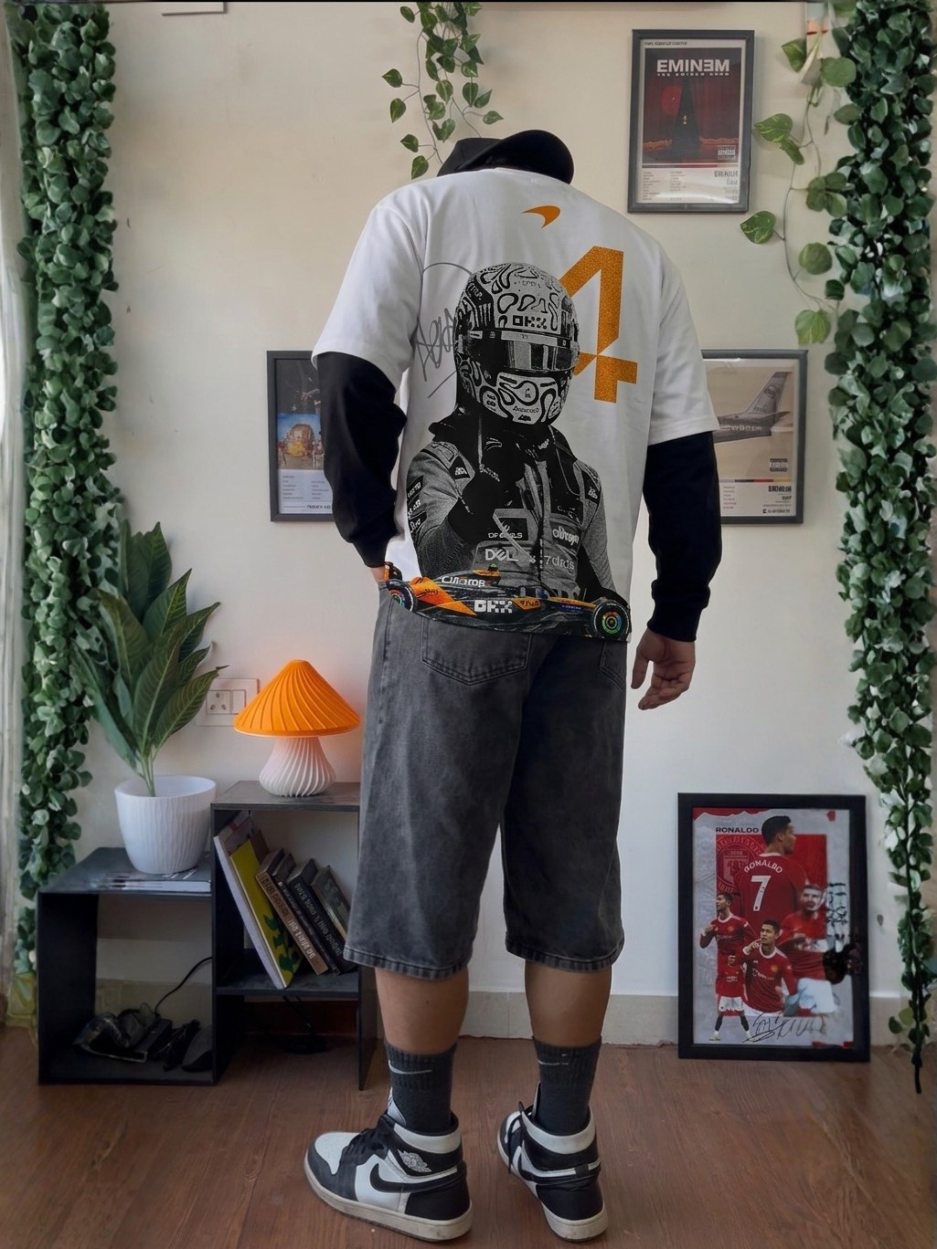 Lando Norris Mclaren Motorsport Tee – White V2