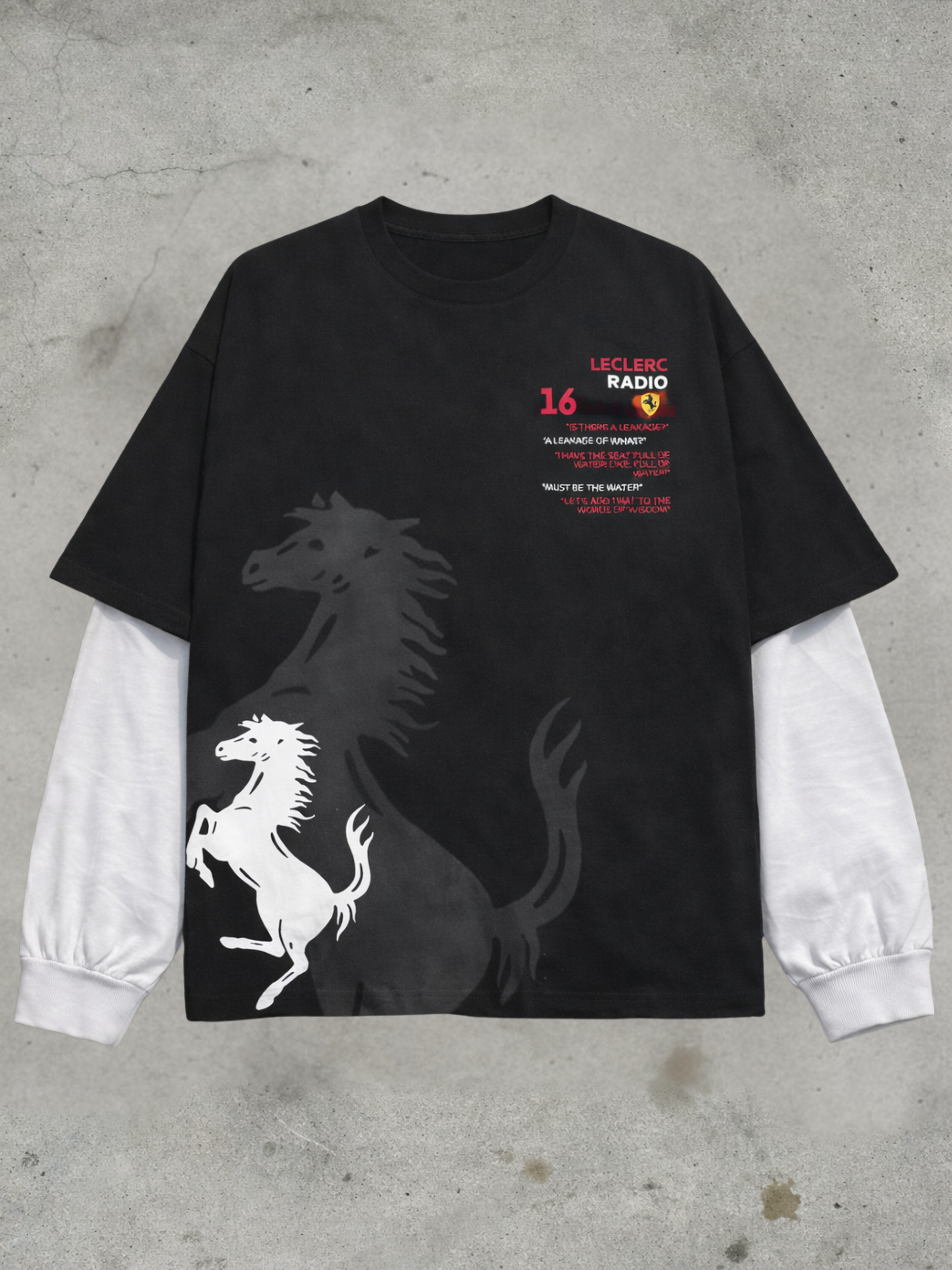 Charles Leclerc Ferrari Motorsport Tee V1