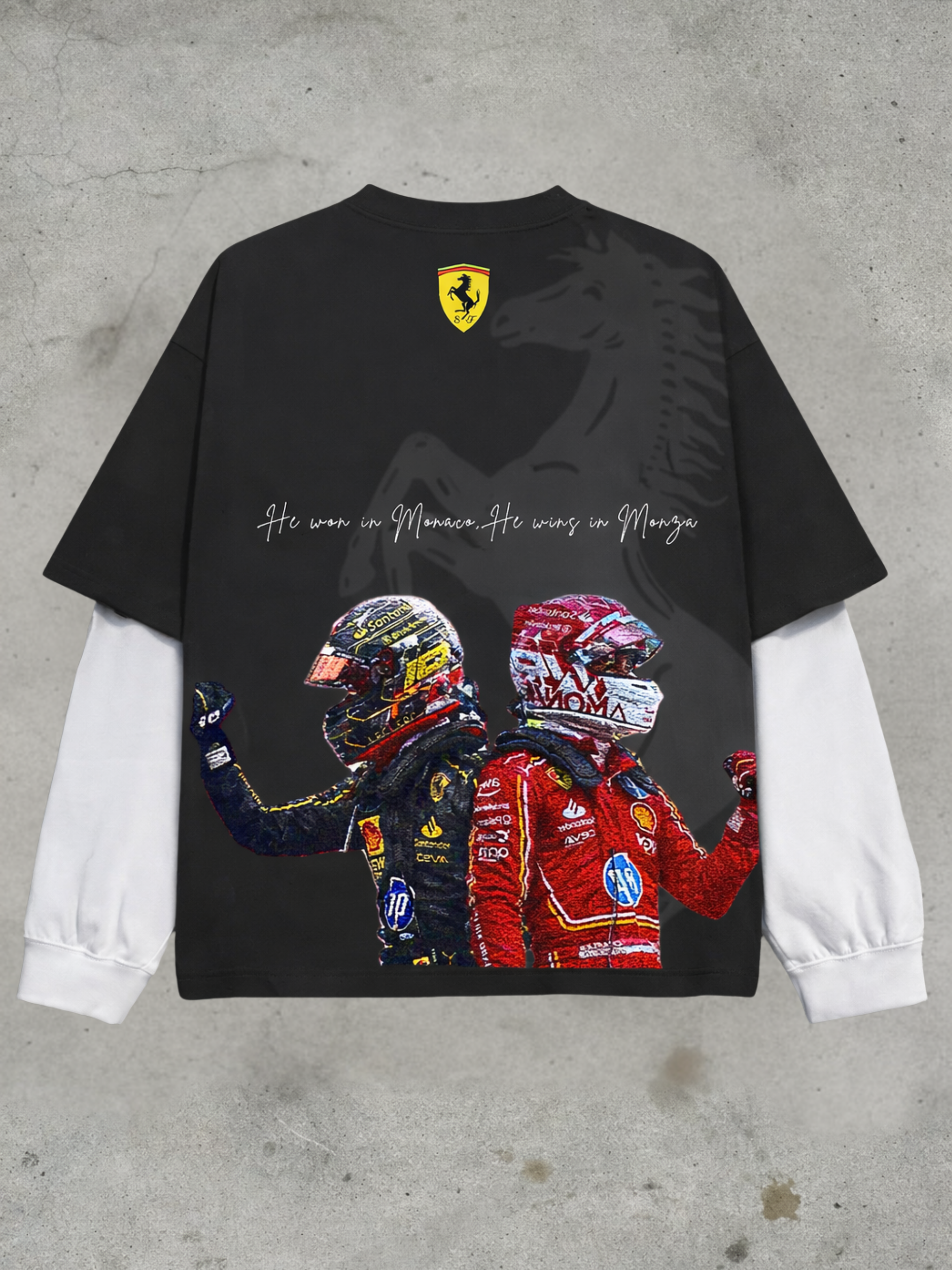 Charles Leclerc Ferrari Motorsport Tee V1