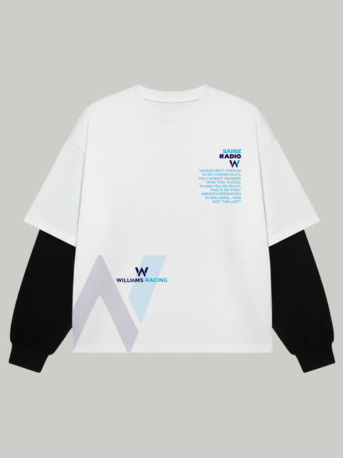 Carlos Sainz Williams Motorsport Tee - White