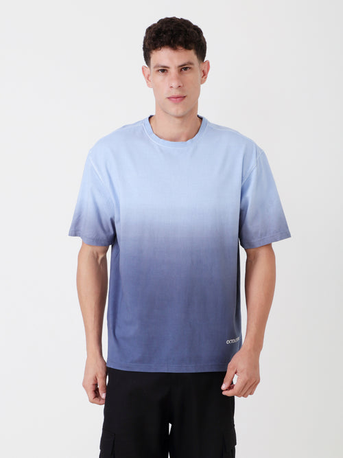 Sky Blue Oblivion Fade T-Shirt