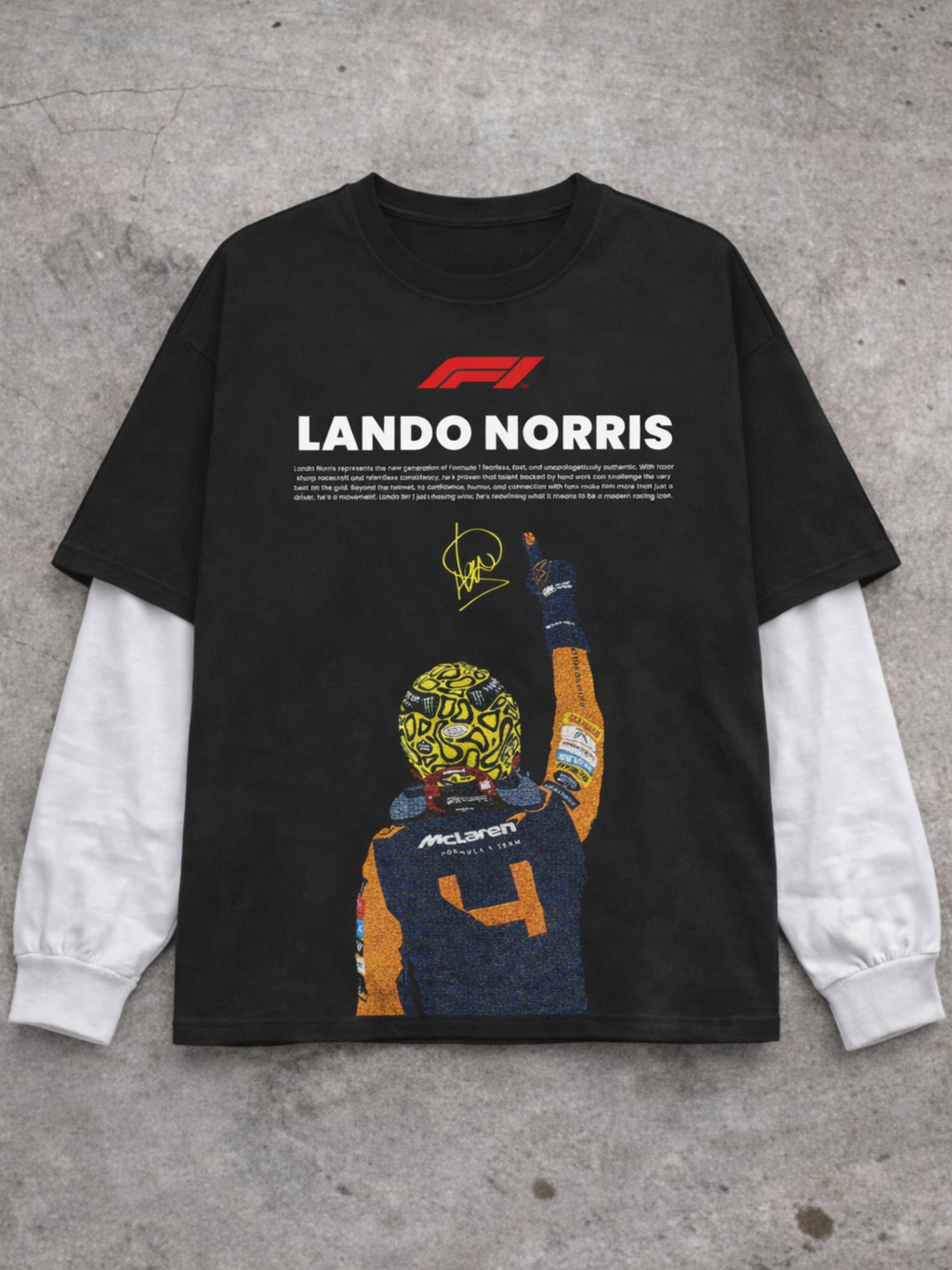 LN4 Lando Norris Motorsport Tee V1