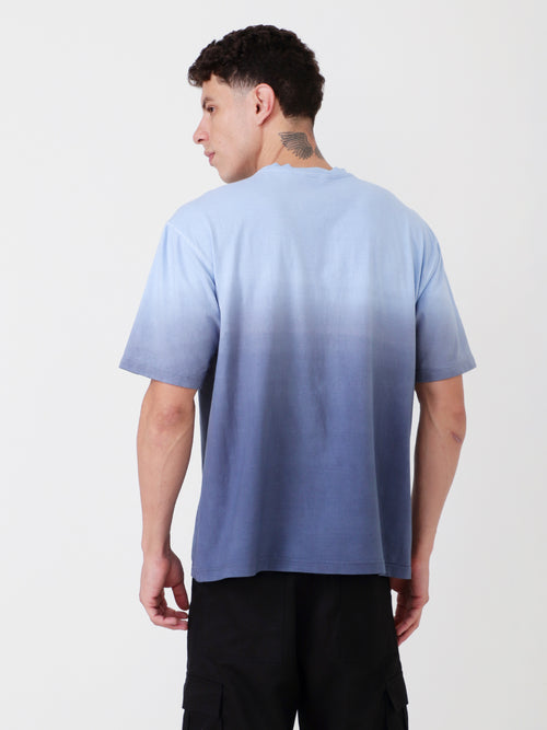 Sky Blue Oblivion Fade T-Shirt