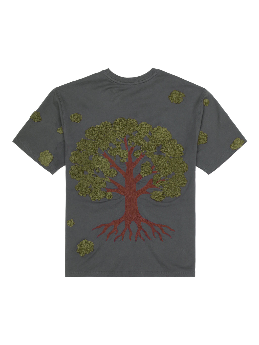 Rooted Realms Moss Embroidered T-Shirt