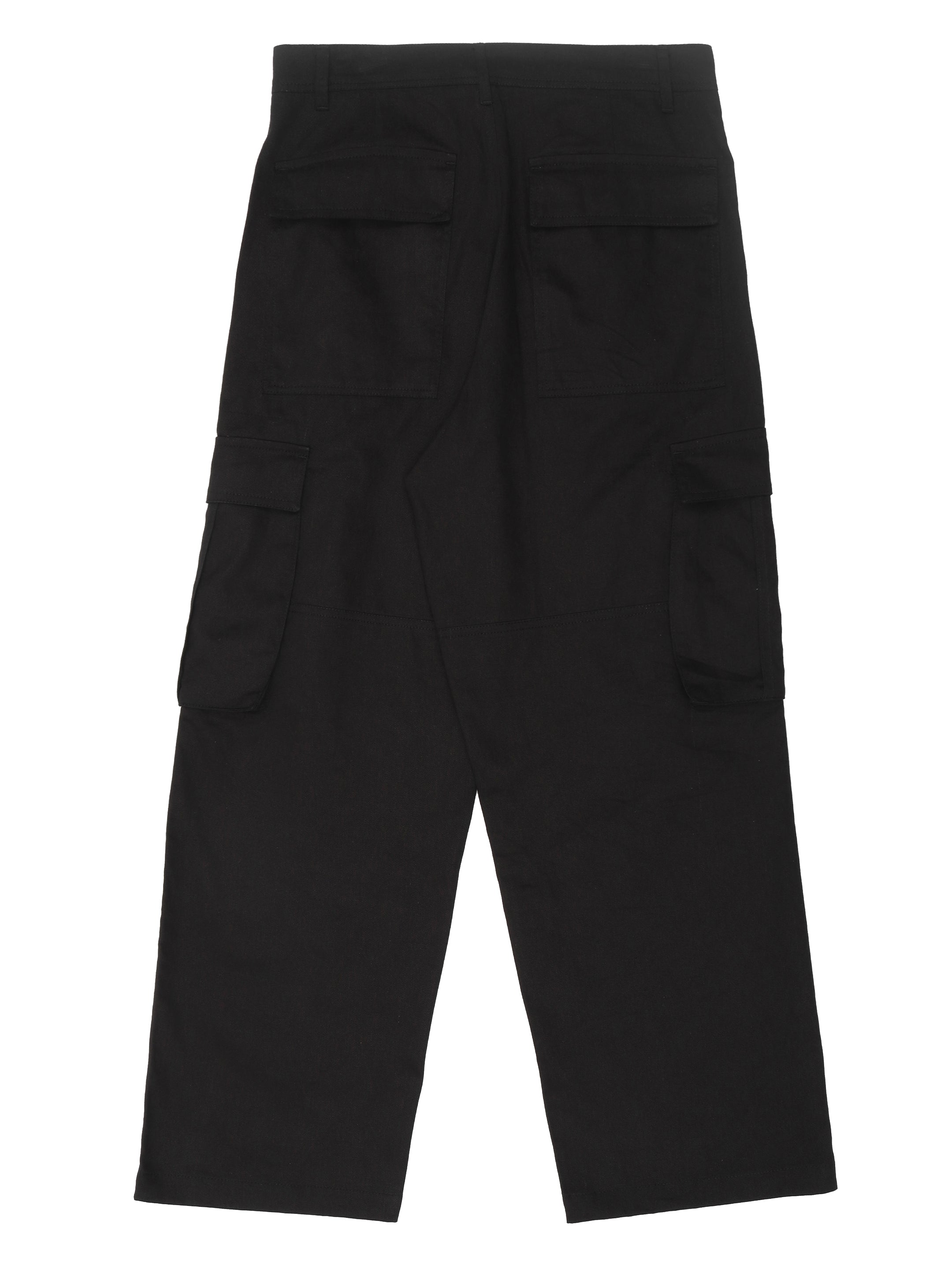 Abyss Jet Black Cargo Pants