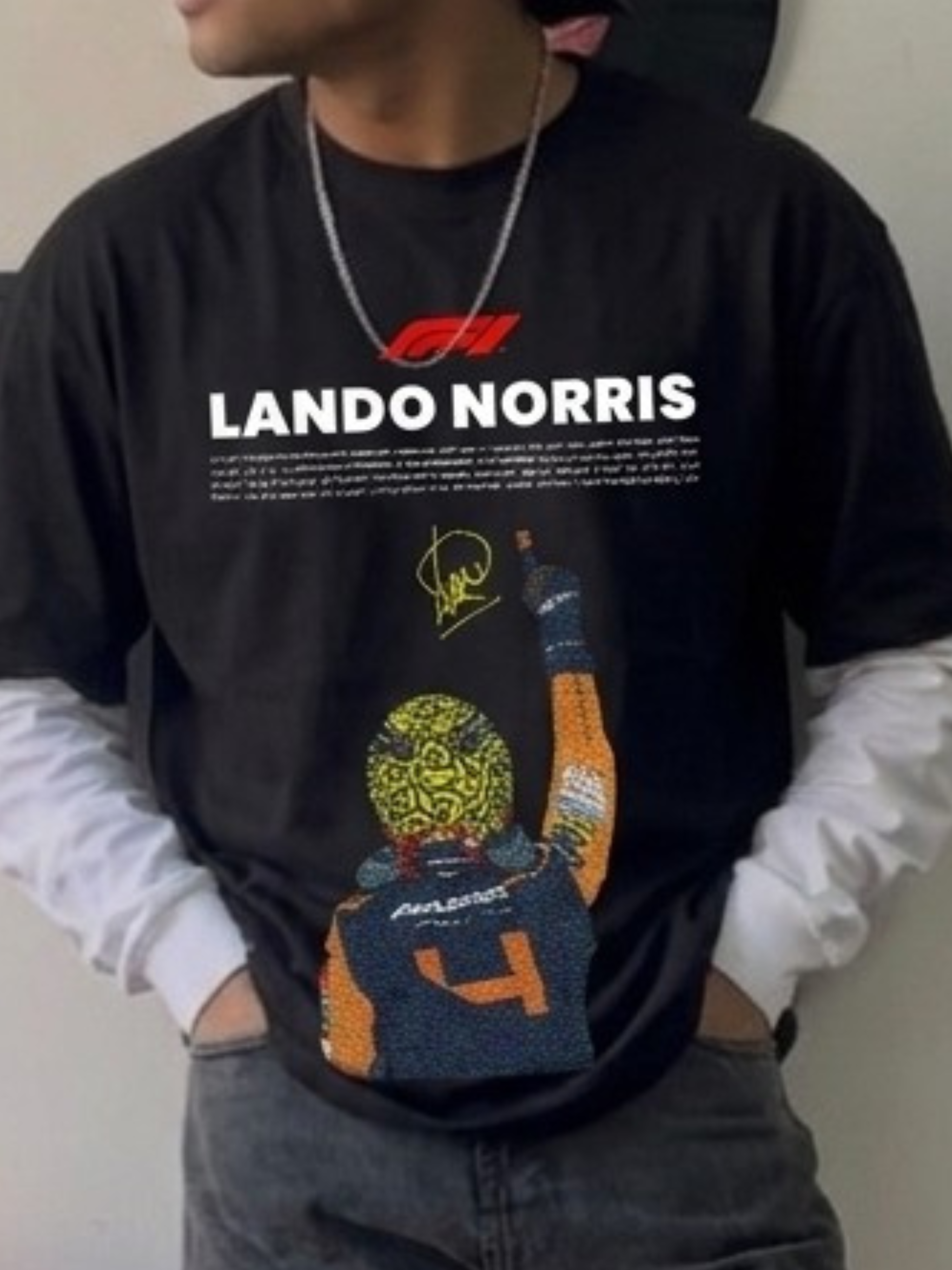 LN4 Lando Norris Motorsport Tee V2