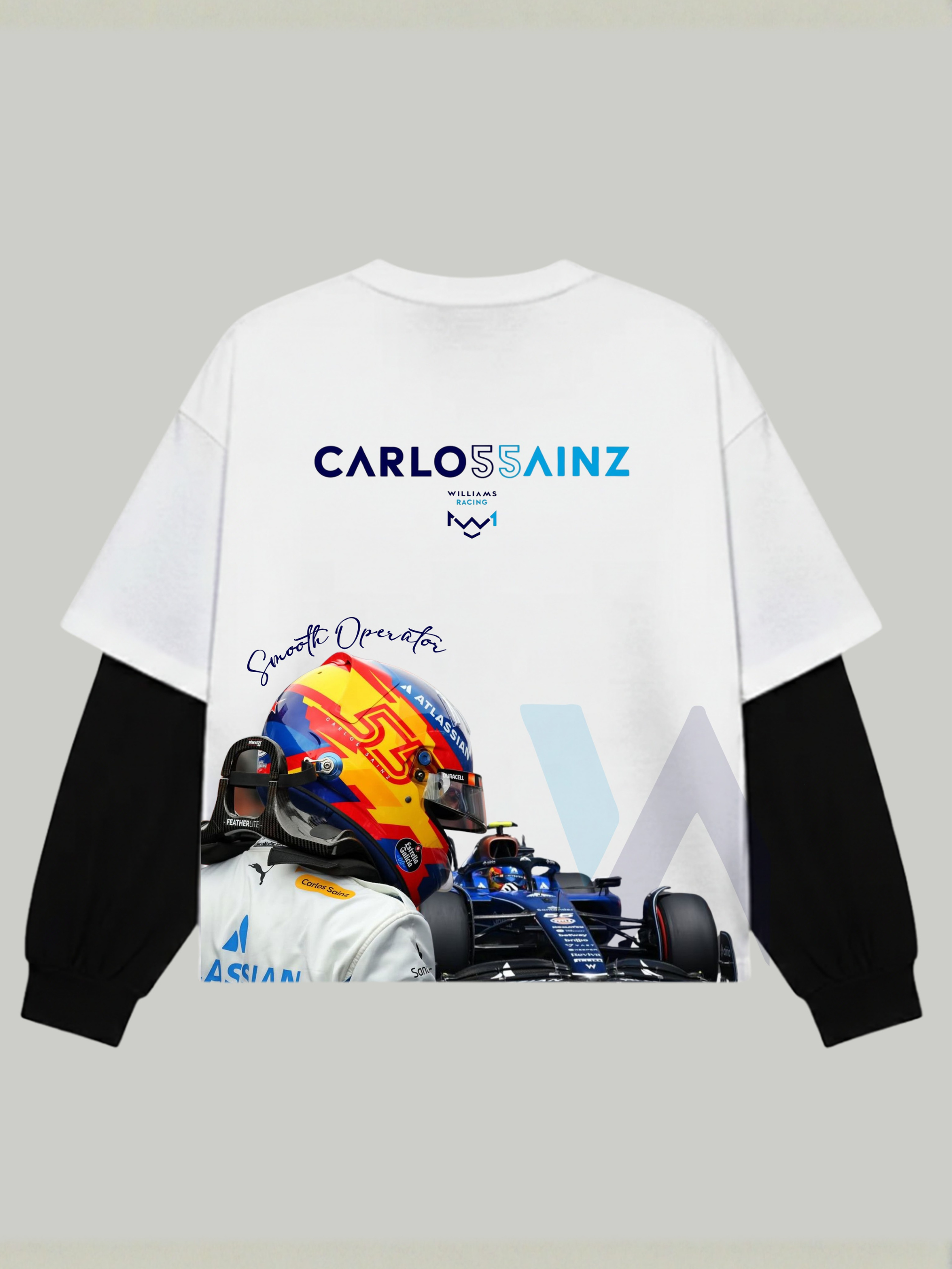 Carlos Sainz Williams Motorsport Tee - White
