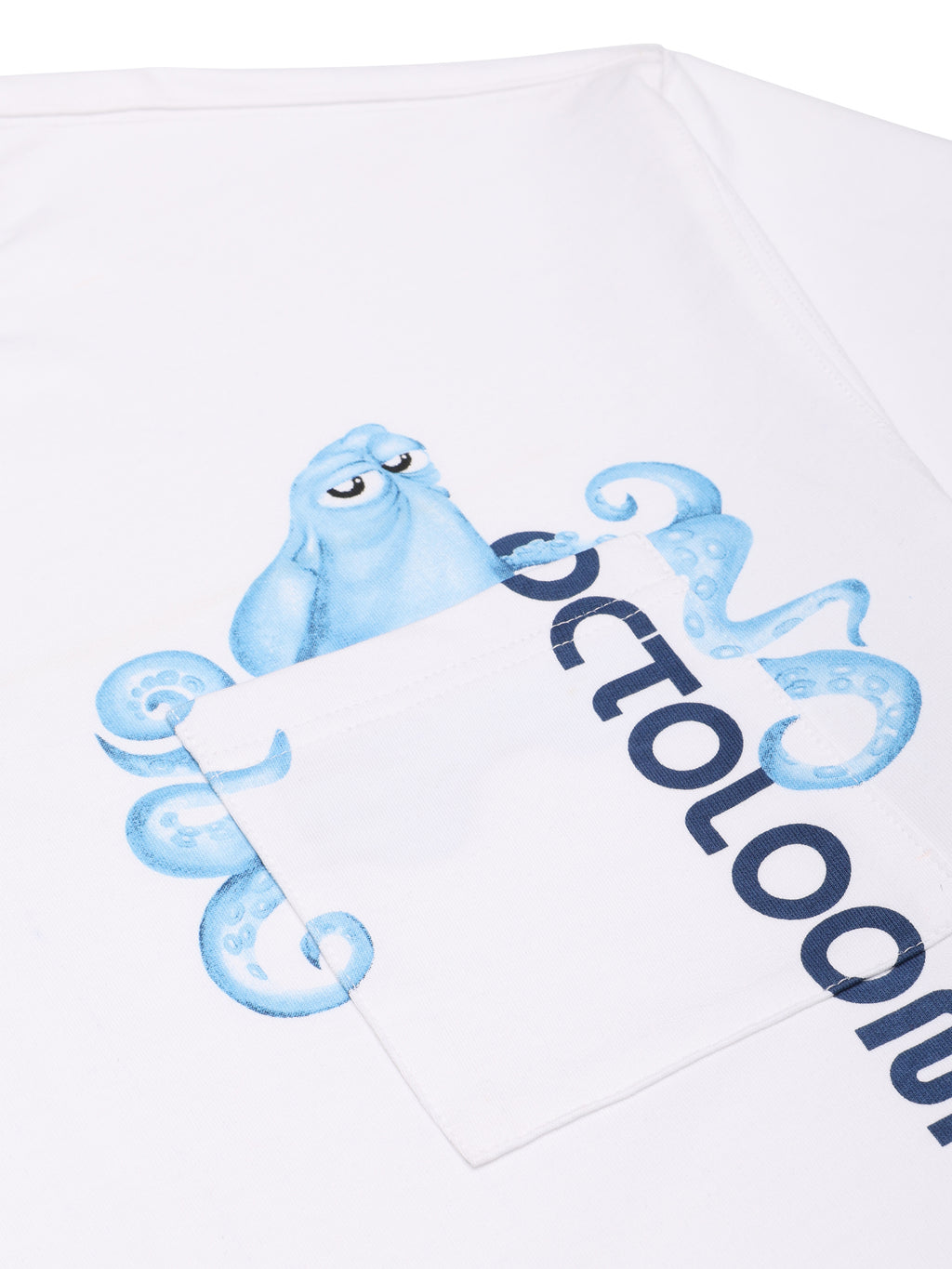 Curious Octo Pocket Tee