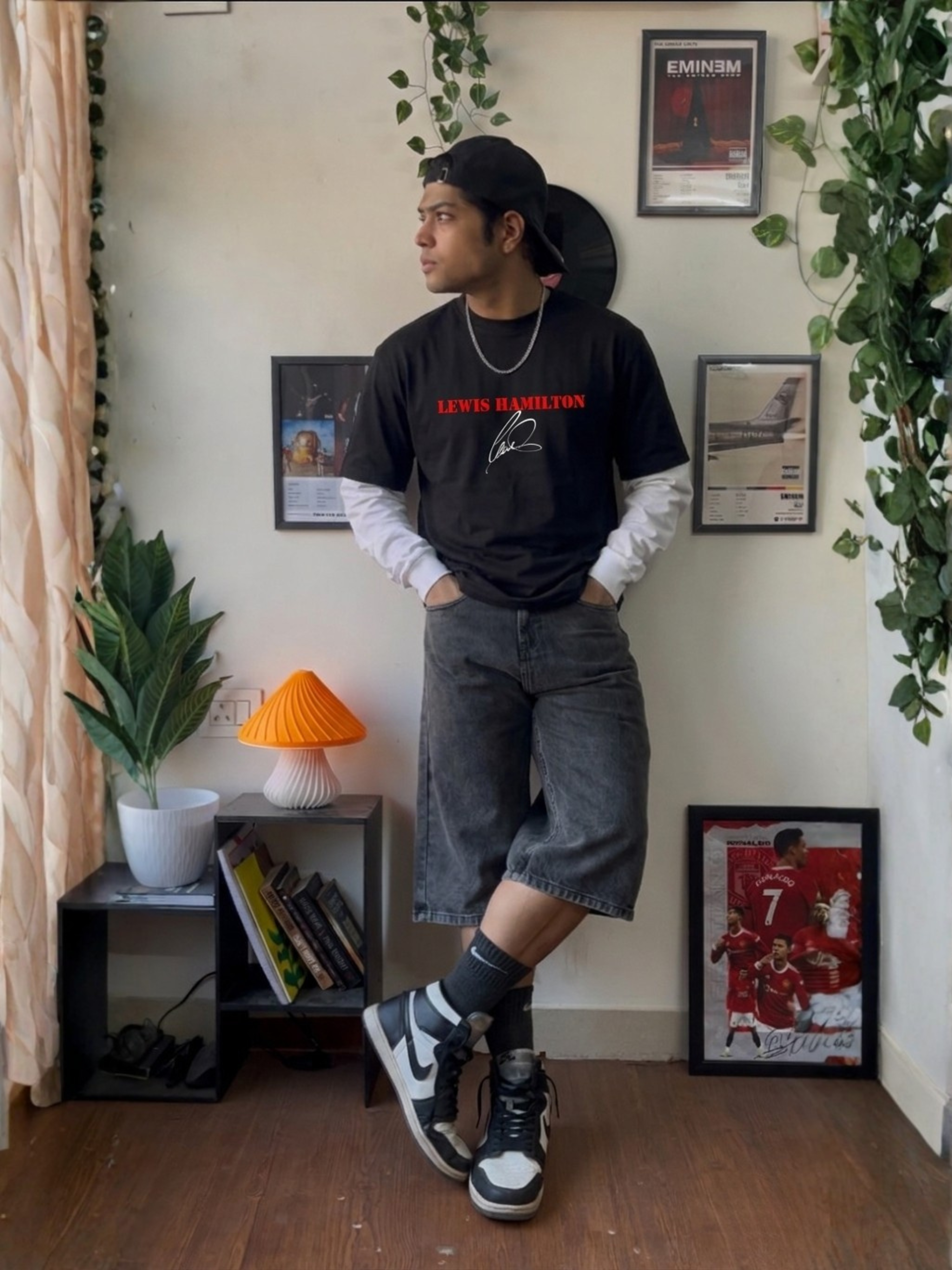 Lewis Hamilton Ferrari Motorsport Tee V2