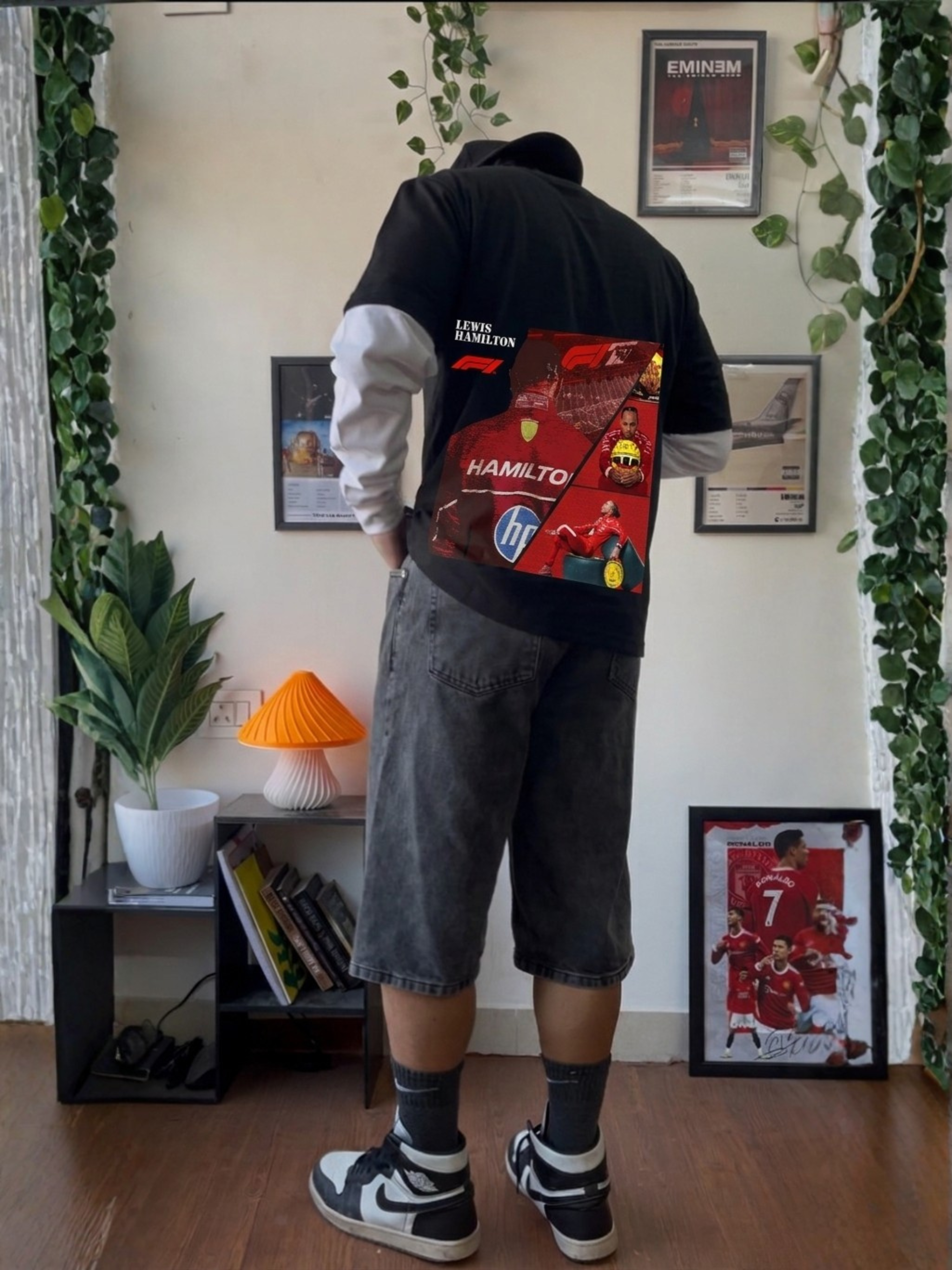 Lewis Hamilton Ferrari Motorsport Tee V2