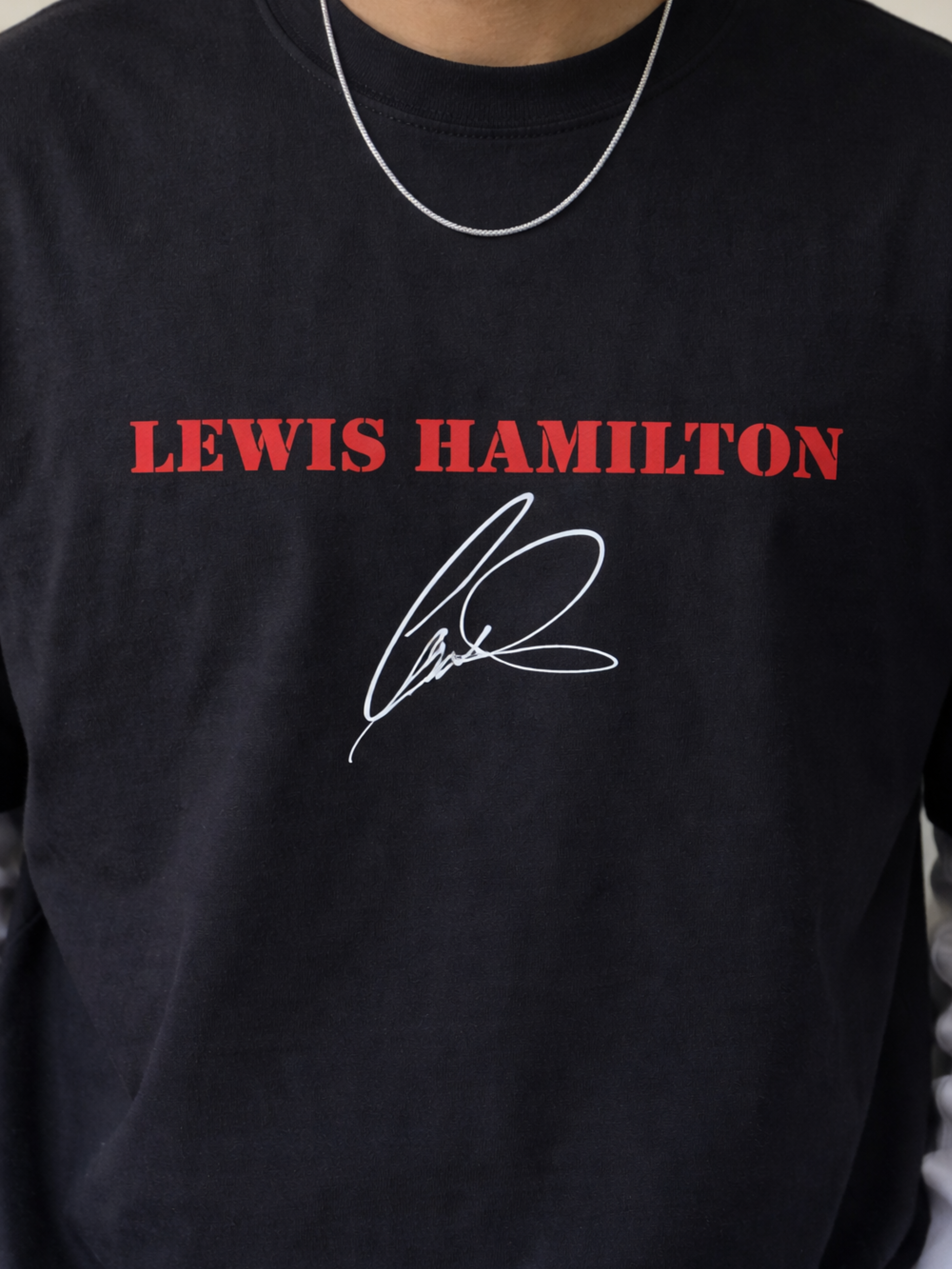 Lewis Hamilton Ferrari Motorsport Tee V2