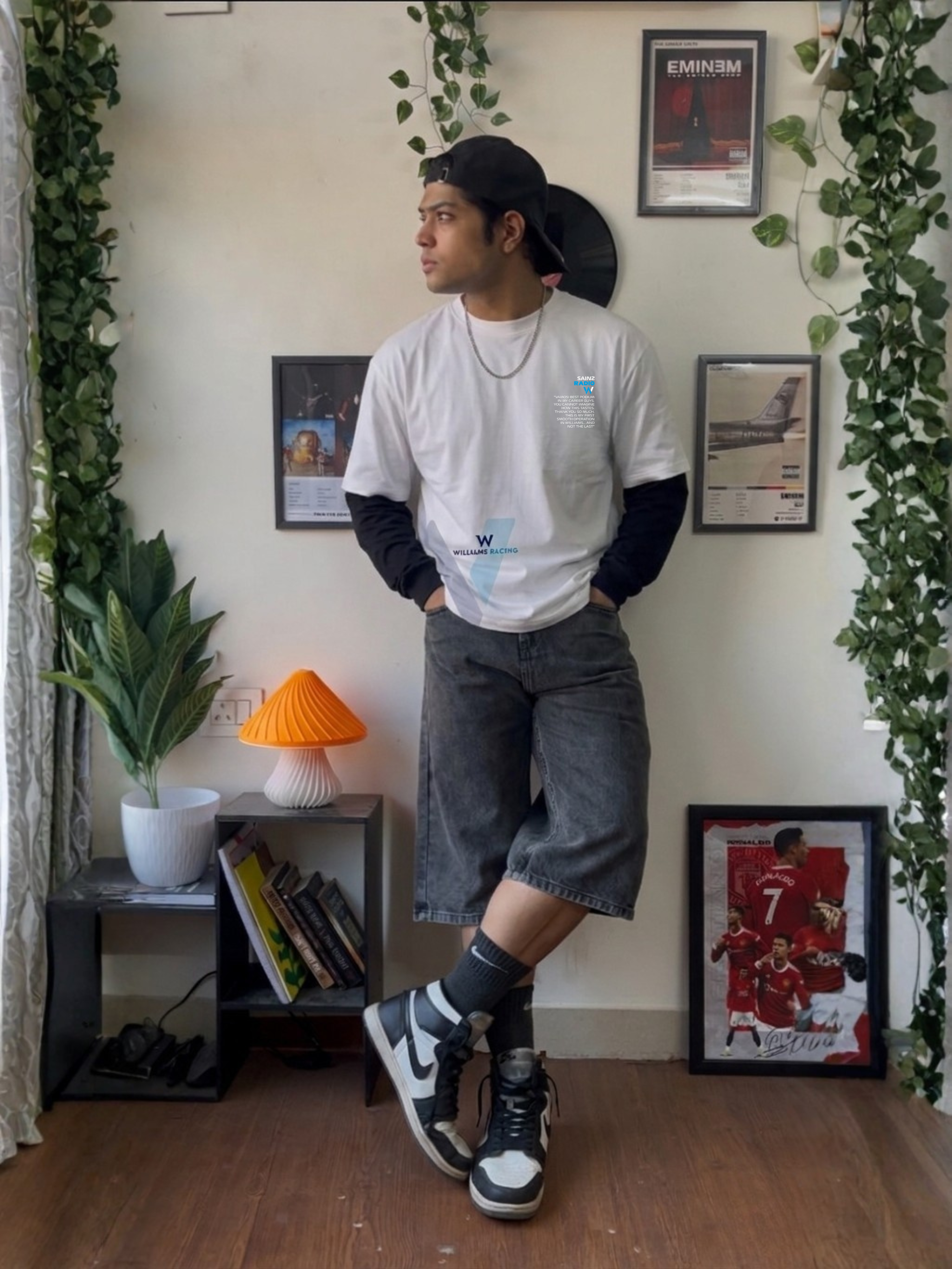 Carlos Sainz Williams Motorsport Tee - White V2