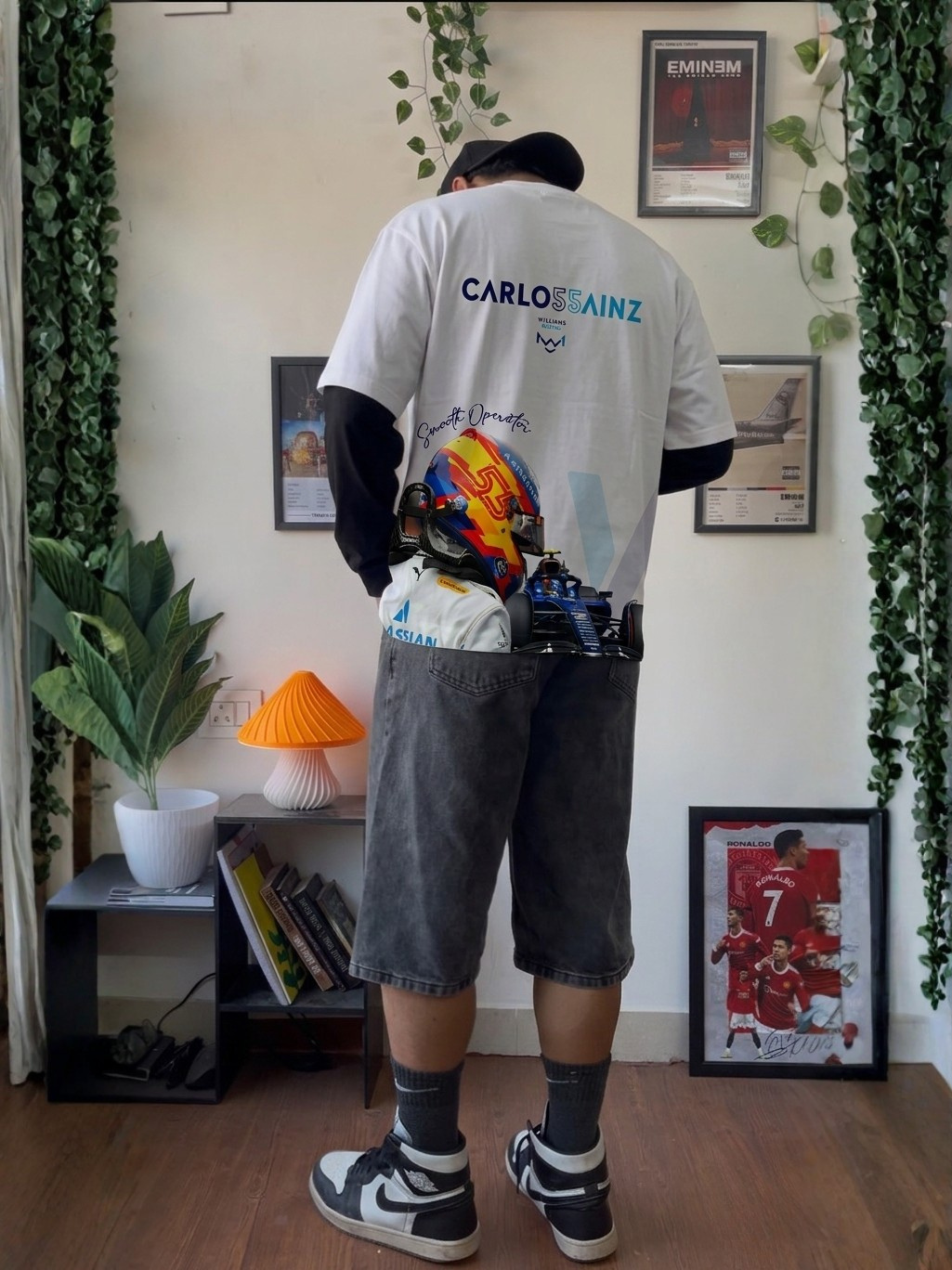 Carlos Sainz Williams Motorsport Tee - White V2