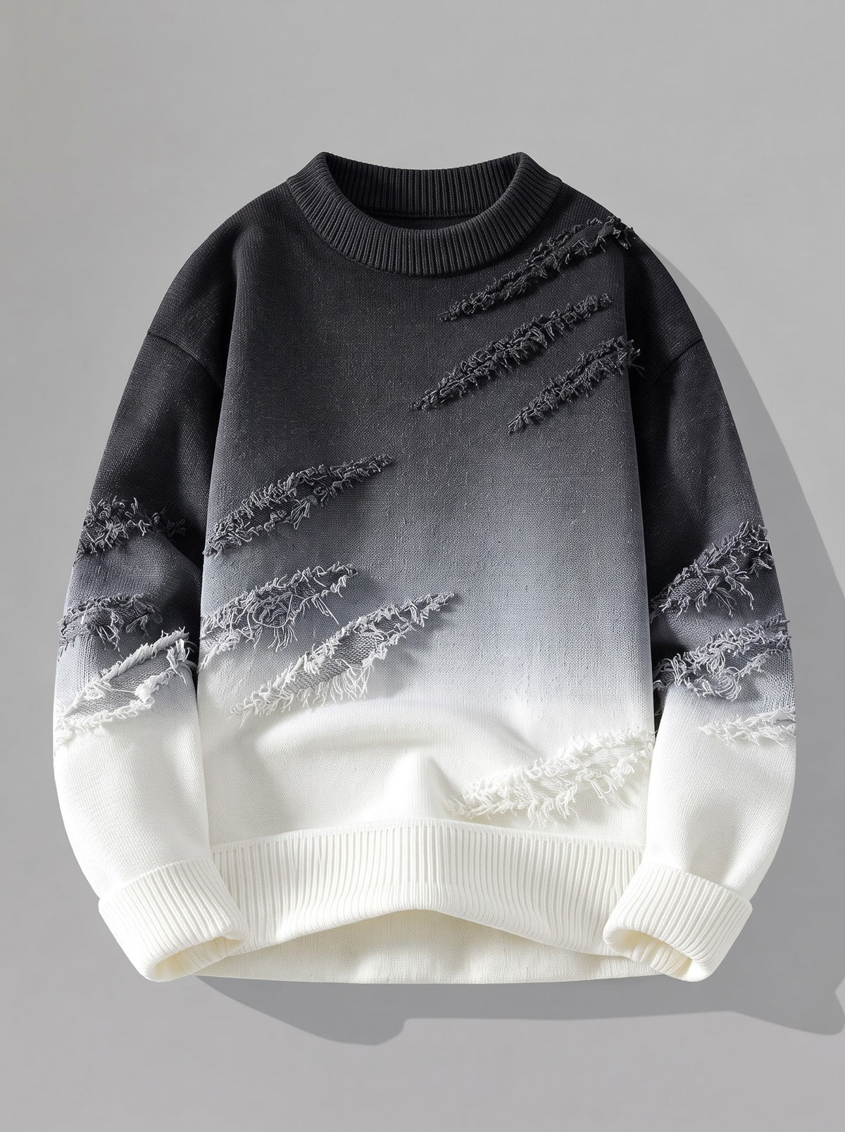 Faded Ruin Distressed Knit Sweater