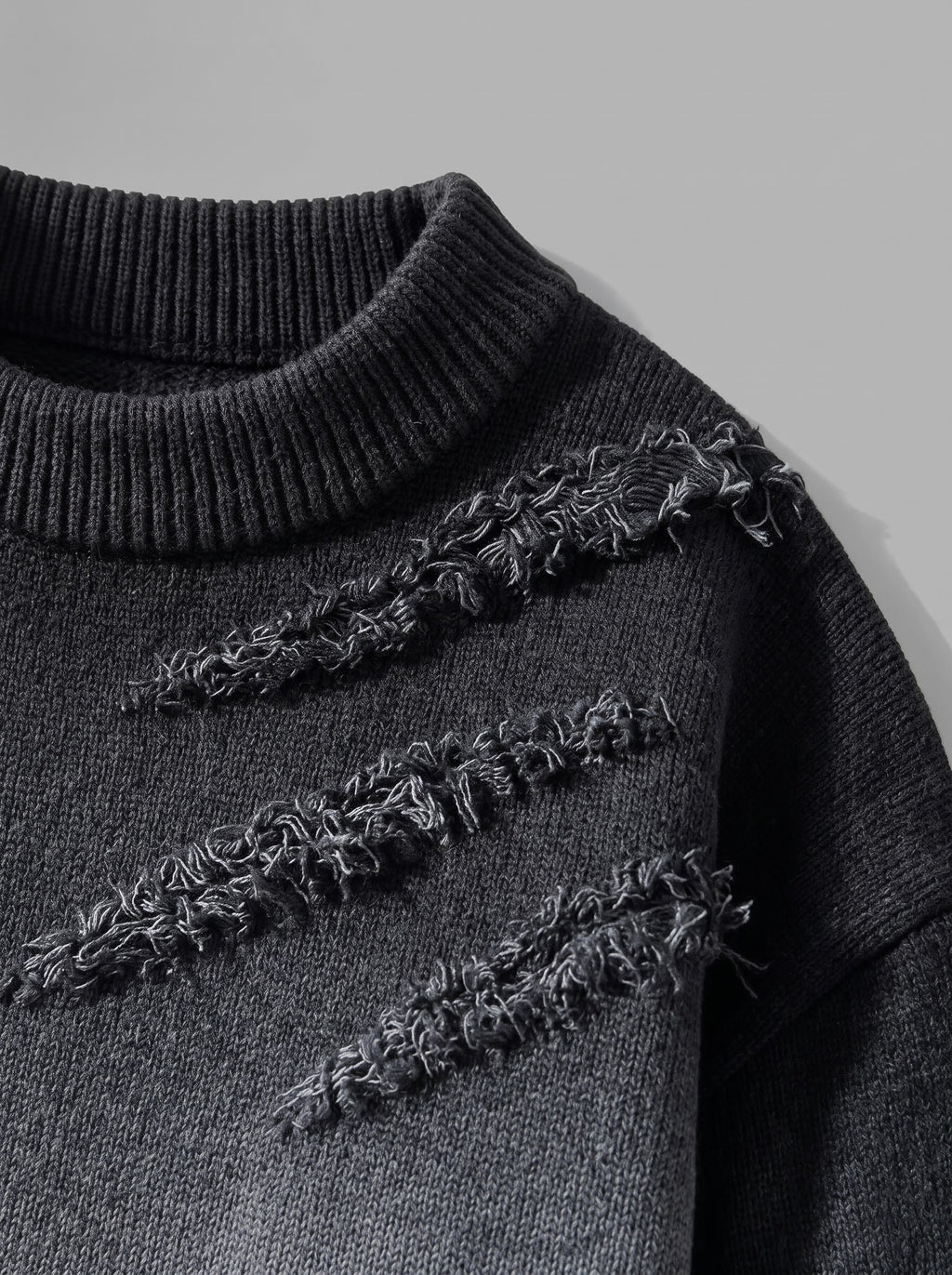 Faded Ruin Distressed Knit Sweater