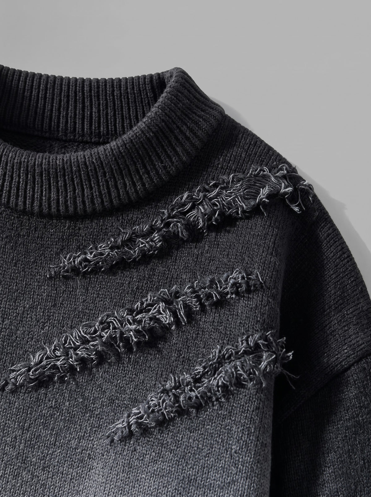 Faded Ruin Distressed Knit Sweater