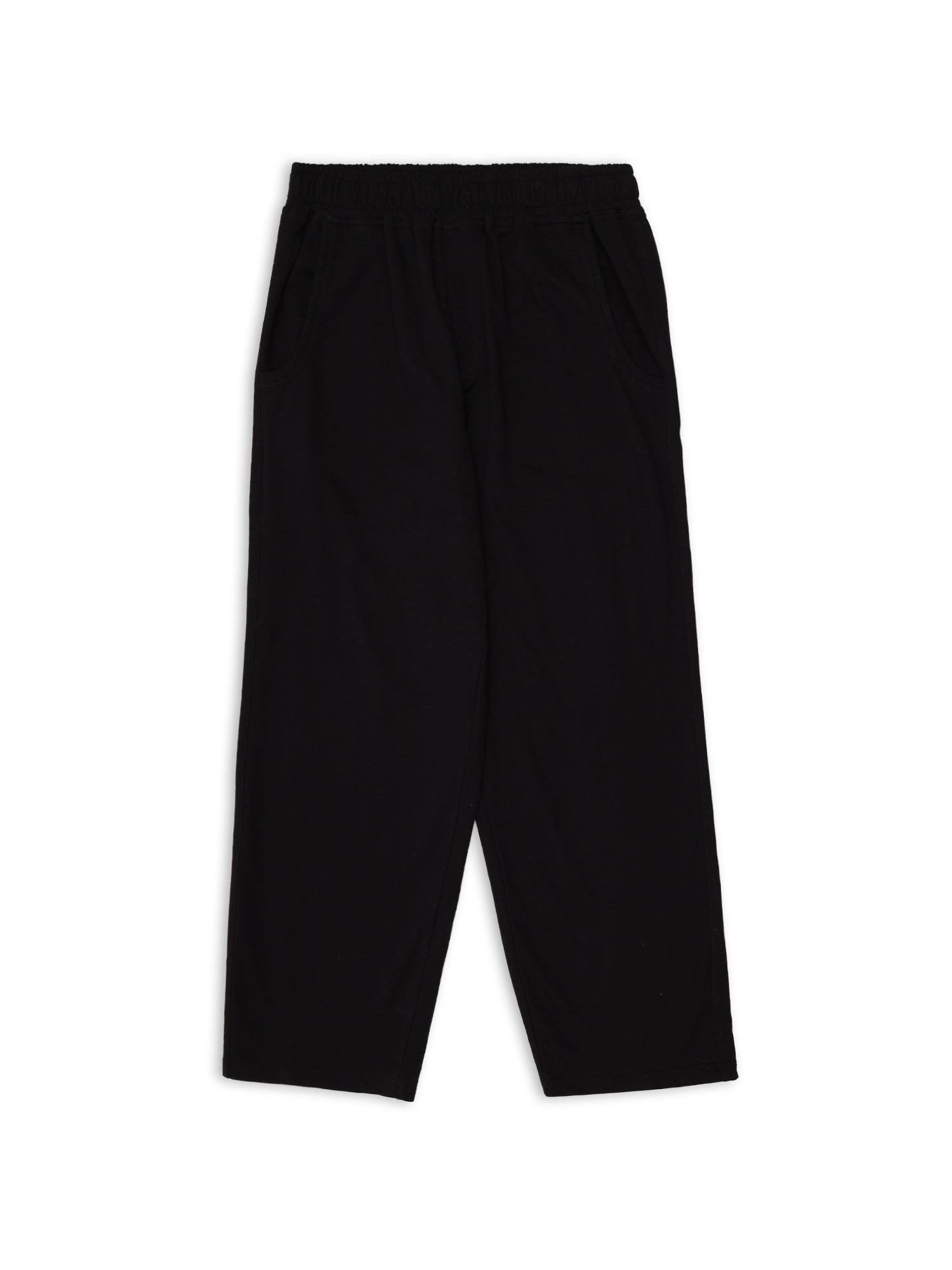 Black pants on a white background